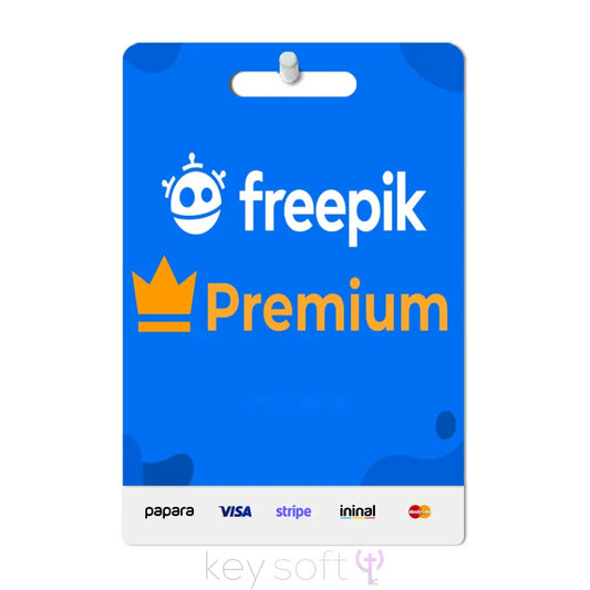 Freepik Premium - Uygun Lisans Hizmeti - KeySofti