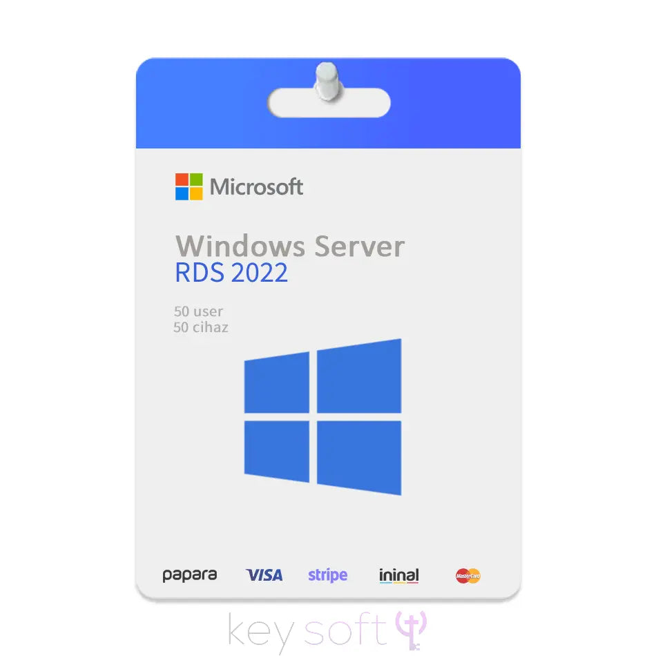 Windows Server 2022 RDS Lisans Mağazam